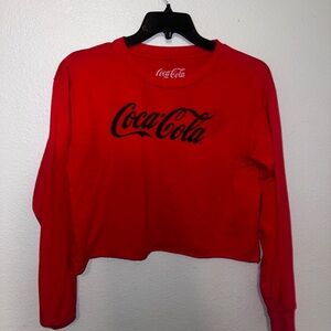 Coca-Cola Vivid Red V-Neck Tee